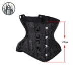 Corset Gothique En Polyester Et Spandex