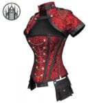 Corset Gothique En Simili Cuir - Style Canon!