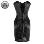 Corset Gothique Femme En Polyester & Brocart - Guide Des Tailles