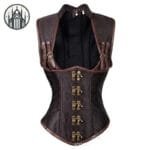 Corset Gothique Pour Femmes - Styles Canon Et Lolita - Marron / s