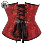 Corset Gothique Renforcé En Polyester Pour Femme
