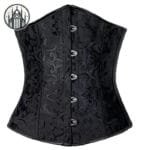 Corset Gothique Renforcé En Polyester Pour Femme - Noir / Xs