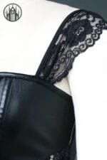 Corset Gothique Sexy: Dentelle Et Laçage! - Xl