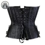 Corset Gothique Steampunk En Polyester Et élasthanne - m