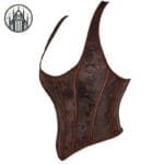 Corset Gothique Steampunk Floral - Livraison Gratuite!