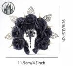 Couronne Gothique Florale Pour Une Reine Gothique