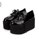 Chaussures Gothiques Punk Plateforme Femme