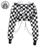 Sweat Gothique Damier Coton Polyester