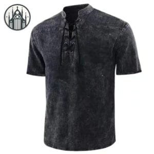 Débardeur Gothique à Zipper Pour Homme - Noir / s