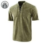 Débardeur Gothique à Zipper Pour Homme - Vert / s