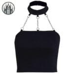 Débardeur Gothique En Cuir: Confortable Et Rebelle! - s