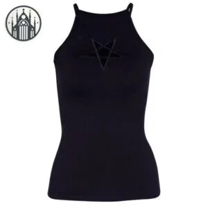 Débardeur Gothique Velours: Doux Confort Sans Frottement - s