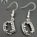 Boucle d'oreille Gothique Démoniaque Alliage