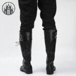Découvre Nos Chaussures Gothiques Pour Homme En Simili Cuir Végan Noir!