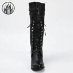 Découvre Nos Chaussures Gothiques Pour Homme En Simili Cuir Végan Noir!