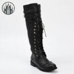 Découvre Nos Chaussures Gothiques Pour Homme En Simili Cuir Végan Noir!
