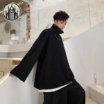 Pull Gothique Col Roulé Noir — Univers Gothique (vue 4)