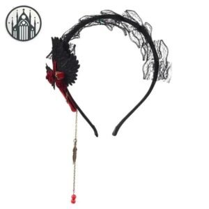 Accessoire Gothique Cheveux Papillon — Univers Gothique