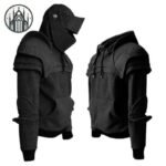 Sweat Gothique Chevalier Noir Coton — Univers Gothique