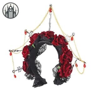 Accessoire Gothique Serre-tête Horloge — Univers Gothique