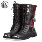 Bottes Gothiques Cuir British Talon — Univers Gothique