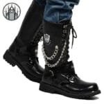 Découvrez Nos Bottes Gothiques à Semelle Plate!