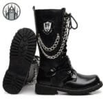 Découvrez Nos Bottes Gothiques à Semelle Plate!