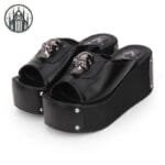 Découvrez Nos Sandales Gothique Lolita En Cuir Pu! 33
