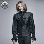 Découvrez Notre Chemise Gothique Ajustée Infernale!