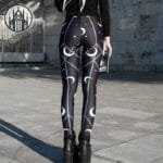 Découvrez Notre Legging Gothique Croissant De Lune!