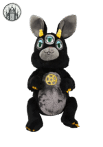 Peluche Gothique Twitchy Kreepture — Univers Gothique (vue 2)