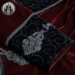 Veste Gothique Velours Rouge — Univers Gothique (vue 9)