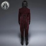Veste Gothique Velours Rouge — Univers Gothique (vue 4)