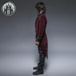 Veste Gothique Velours Rouge — Univers Gothique (vue 6)