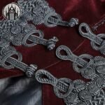 Veste Gothique Velours Rouge — Univers Gothique (vue 8)