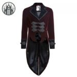 Veste Gothique Velours Rouge — Univers Gothique