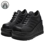 Des Chaussures Gothiques Confortables: Livraison Offerte! - Black / 35
