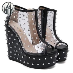 Chaussures Gothiques Lolita Talon Plateforme — Univers Gothique