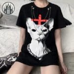 Des T-shirts Gothiques De Qualité Supérieure - Livraison Standard Offerte