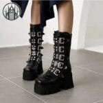 Des Talons Robustes Pour Une Marche Confortable - Noir / 36