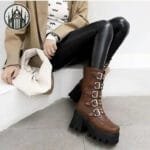 Des Talons Robustes Pour Une Marche Confortable - Noir / 40