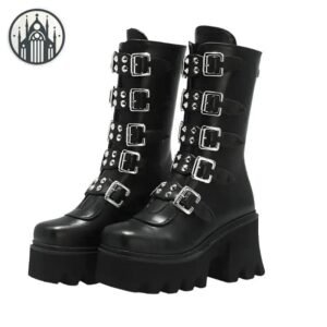 Chaussure Gothique Simili Cuir Semelle — Univers Gothique