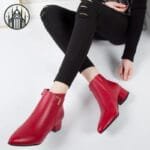 Escarpins Gothiques Noirs: Luxe Et Confort Ultime