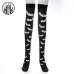 Accessoire Gothique Bas Imprimés Spandex