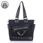 Sac Gothique Rivets Chaînes Cuir