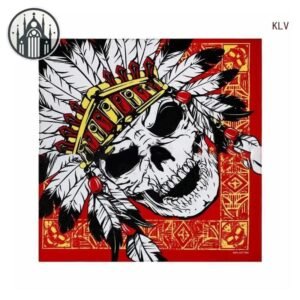 Accessoire Gothique Foulard Bandana Coton — Univers Gothique