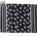 Accessoire Gothique Foulard Mousseline Soie