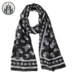 Accessoire Gothique Foulard Mousseline Soie — Univers Gothique (vue 3)
