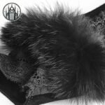 Gants Gothiques Velours Noir Long — Univers Gothique (vue 5)