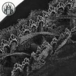Gants Gothiques Velours Noir Long — Univers Gothique (vue 4)